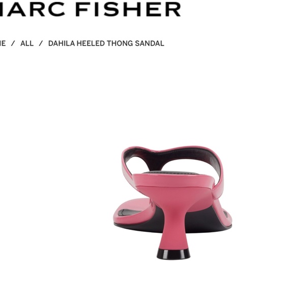 Marc Fisher LTD DAHILA HEELED THONG SANDAL 8 - Picture 2 of 7
